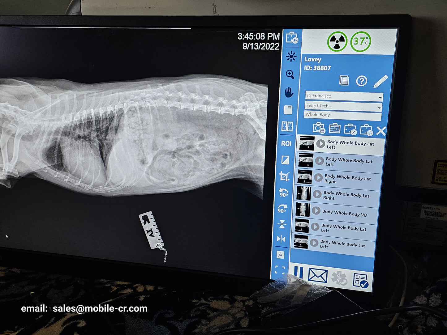 veterinary x-ray machine digital HF 300MA