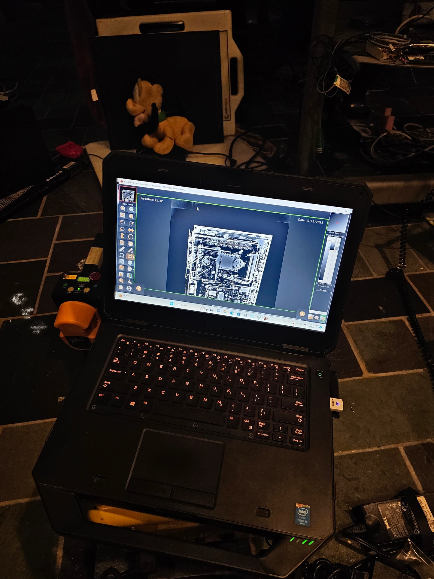 Non destructive testing (NDT) Digital x-ray radiography